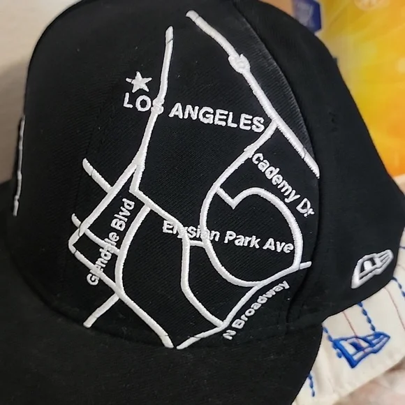 NEW ERA Baseball Cap w/ Los Angeles LA Logo - Picture 6 of 6